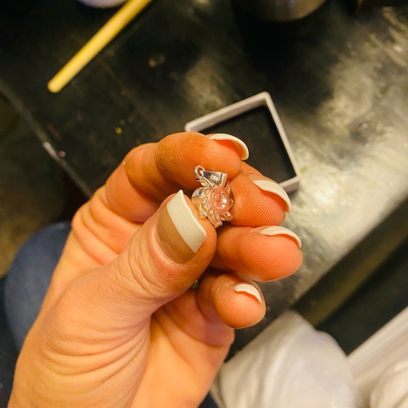 Sterling Silver Sun with pearl🌙 crescent moon Tigers Eye as a bonus. - Picture 10 of 10